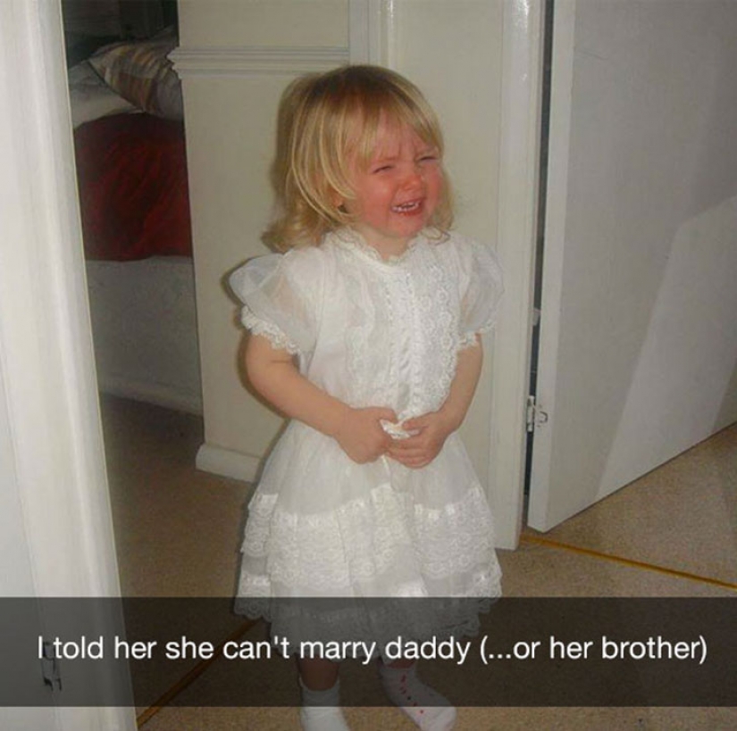Sorry for the bird: the most stupid reason of children's tears