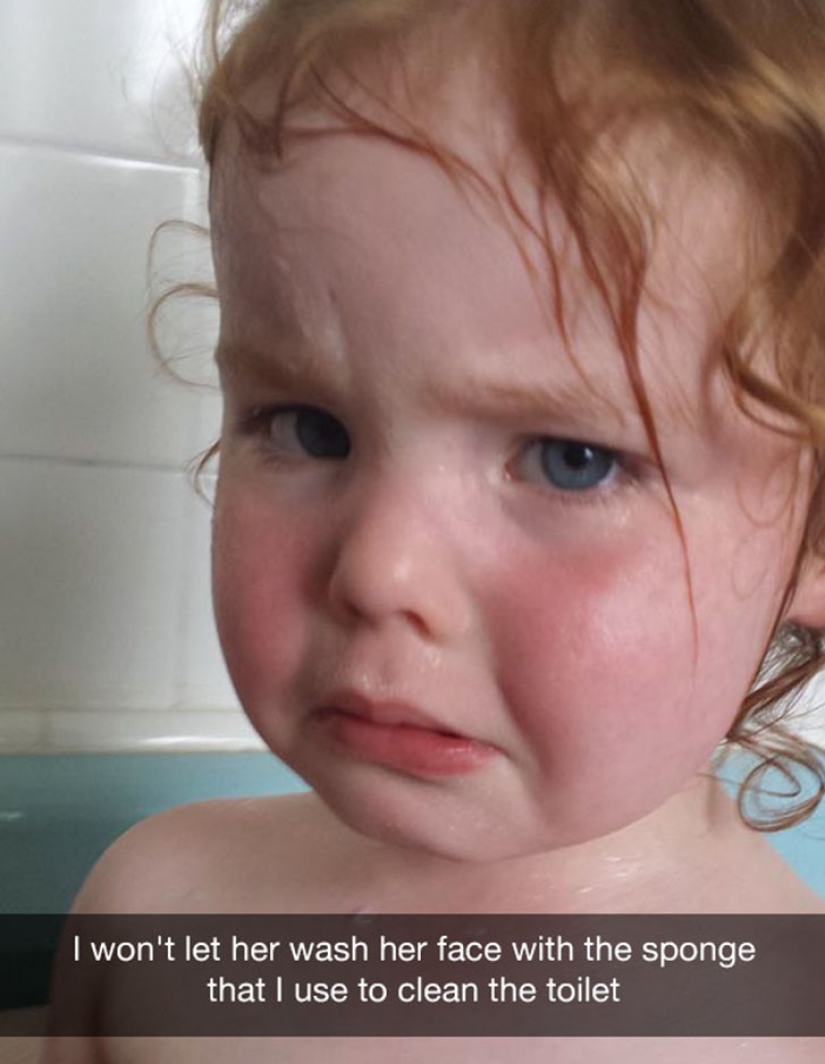 Sorry for the bird: the most stupid reason of children's tears