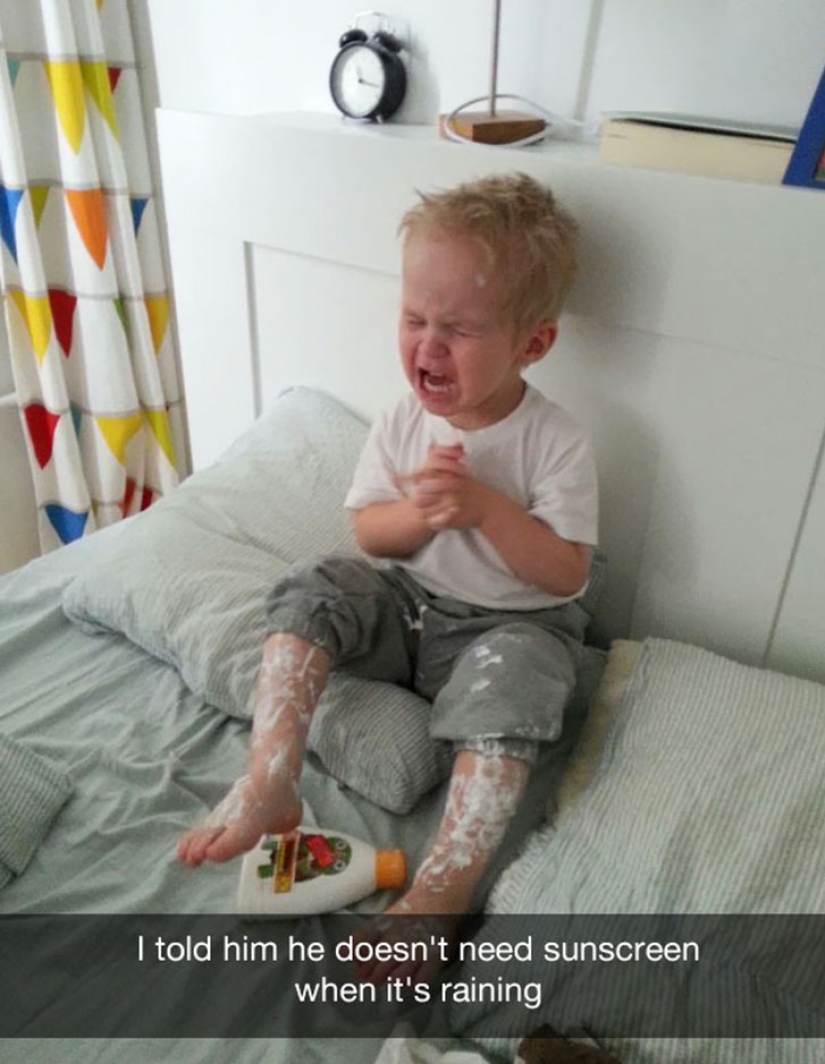 Sorry for the bird: the most stupid reason of children's tears
