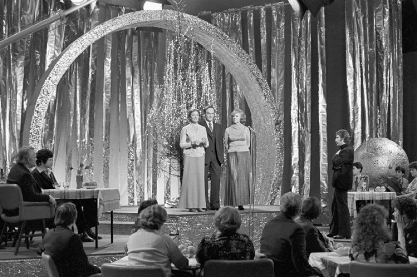Soviética icono de la Navidad de estilo: un pionero de la TV