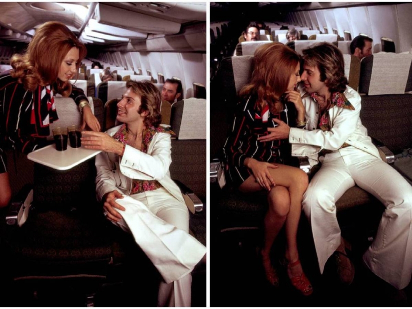 Stewardesses of the 60's had to be sexy and lonely