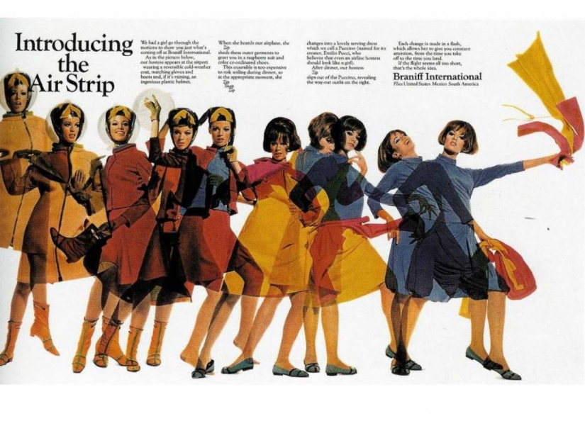 Stewardesses of the 60's had to be sexy and lonely
