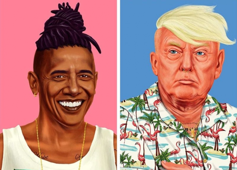 Stylish, fashionable, youth: how historical figures would have looked in the image of hipsters