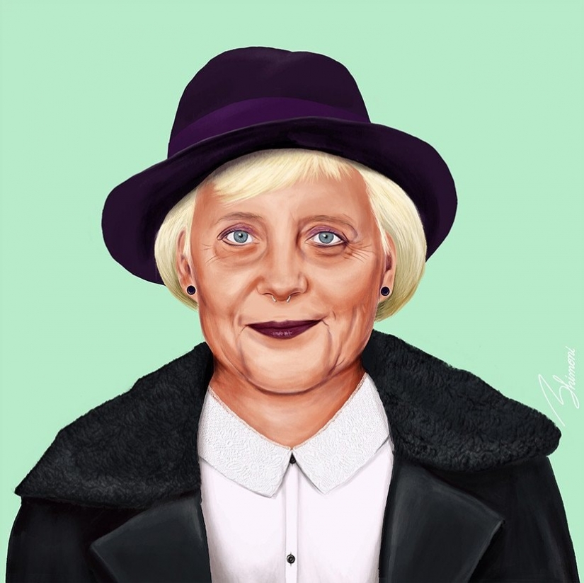 Stylish, fashionable, youth: how historical figures would have looked in the image of hipsters Stylish, fashionable, youth: how historical figures would have looked in the image of hipsters