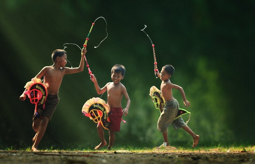 Suburb of Jakarta - here time stands still Suburb of Jakarta - here time stands still