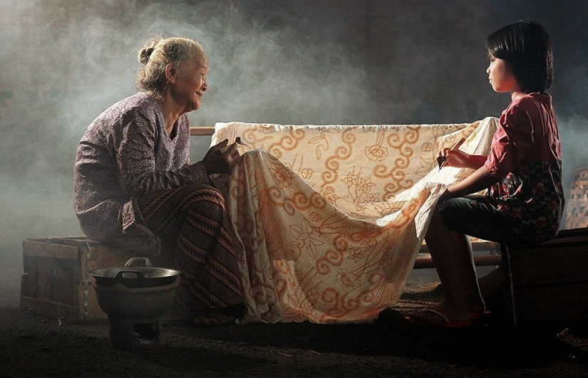 Suburb of Jakarta - here time stands still Suburb of Jakarta - here time stands still