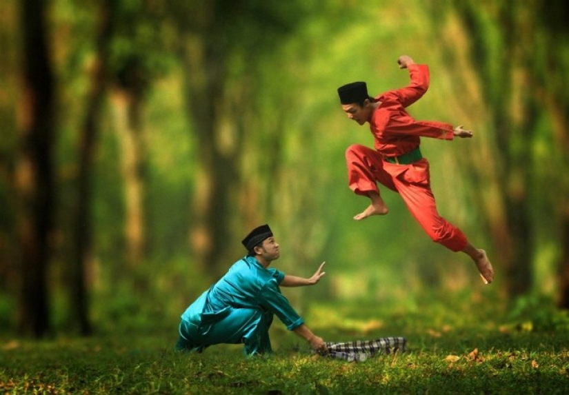 Suburb of Jakarta - here time stands still Suburb of Jakarta - here time stands still