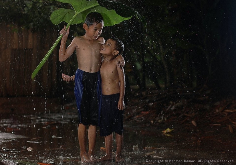 Suburb of Jakarta - here time stands still Suburb of Jakarta - here time stands still