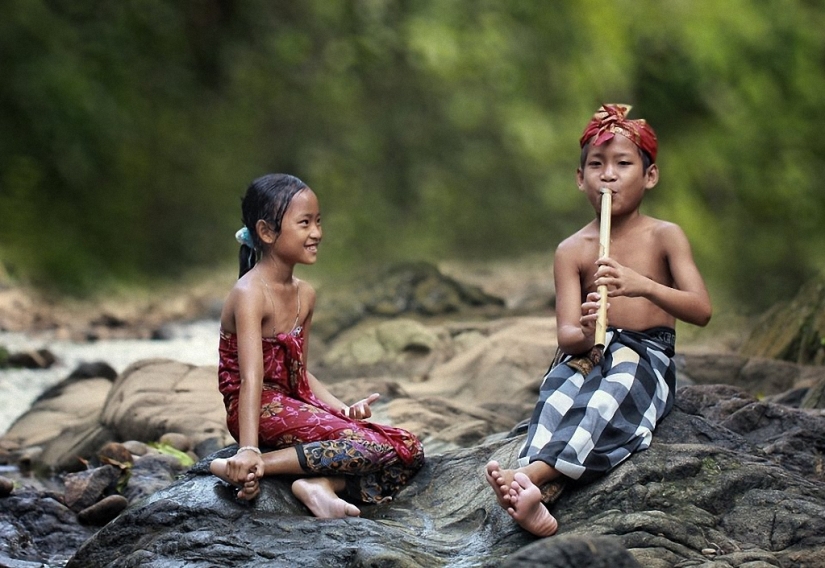 Suburb of Jakarta - here time stands still Suburb of Jakarta - here time stands still