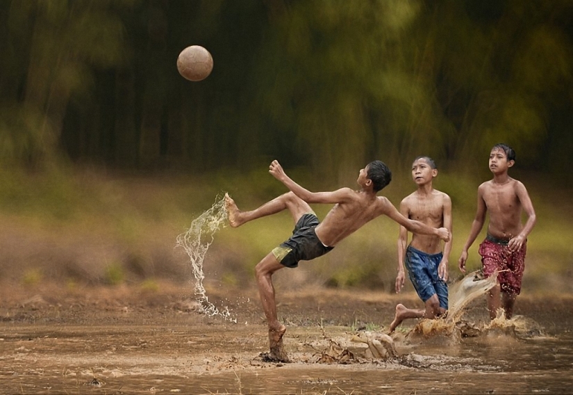 Suburb of Jakarta - here time stands still Suburb of Jakarta - here time stands still