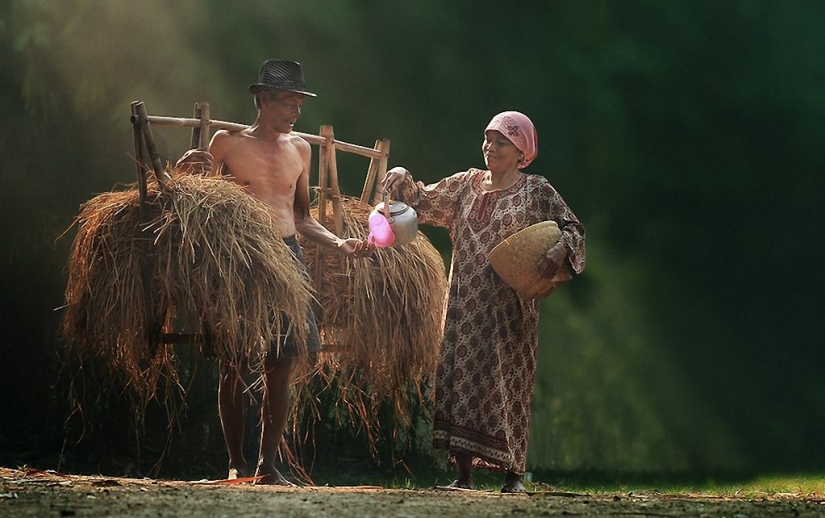 Suburb of Jakarta - here time stands still Suburb of Jakarta - here time stands still