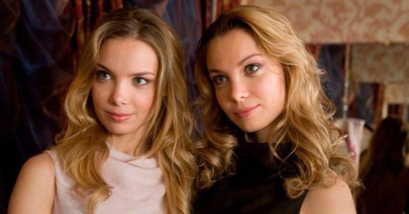 Talentosa y hermosa hermana ruso, el teatro y el cine