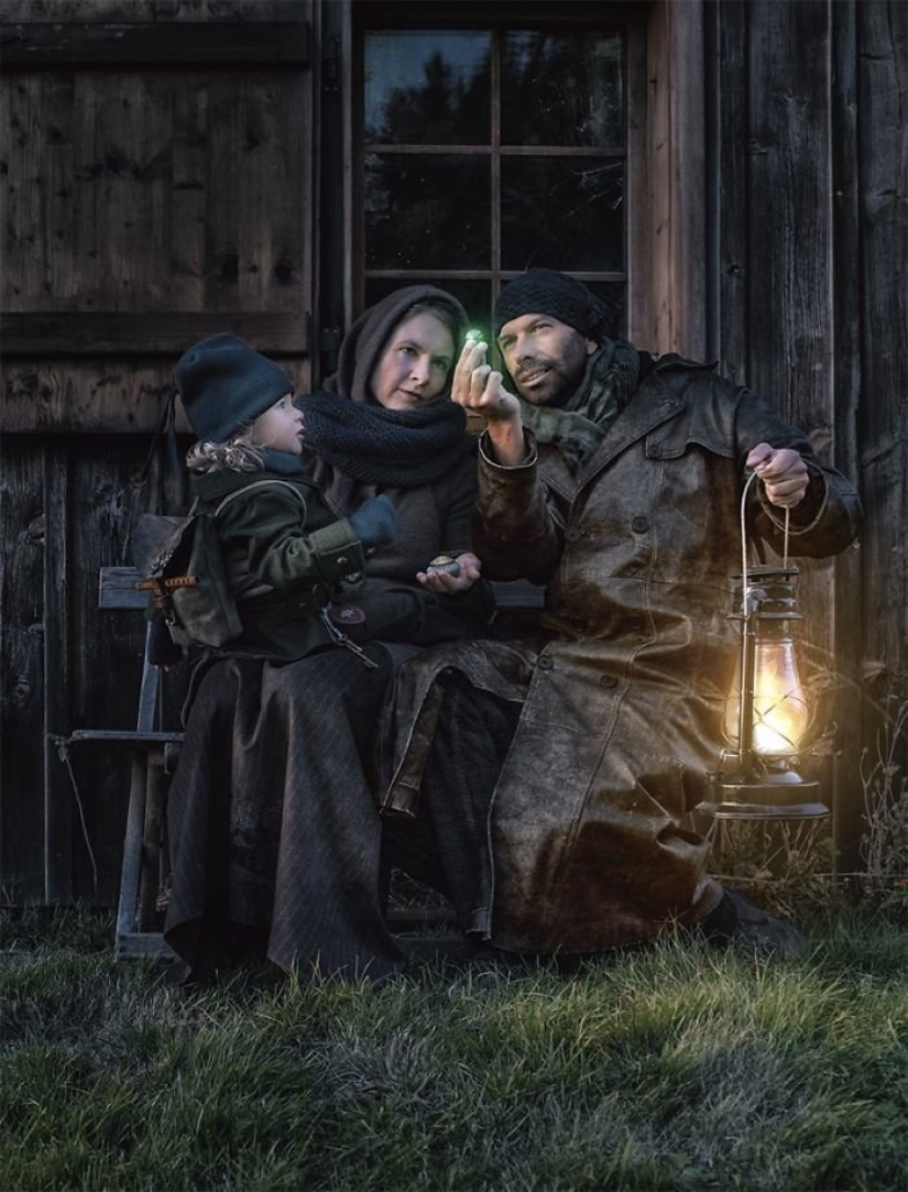 The adventures of baby in the style of pirates of the Caribbean