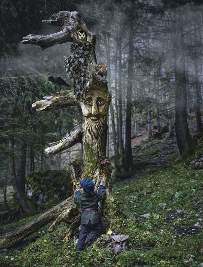 The adventures of baby in the style of pirates of the Caribbean