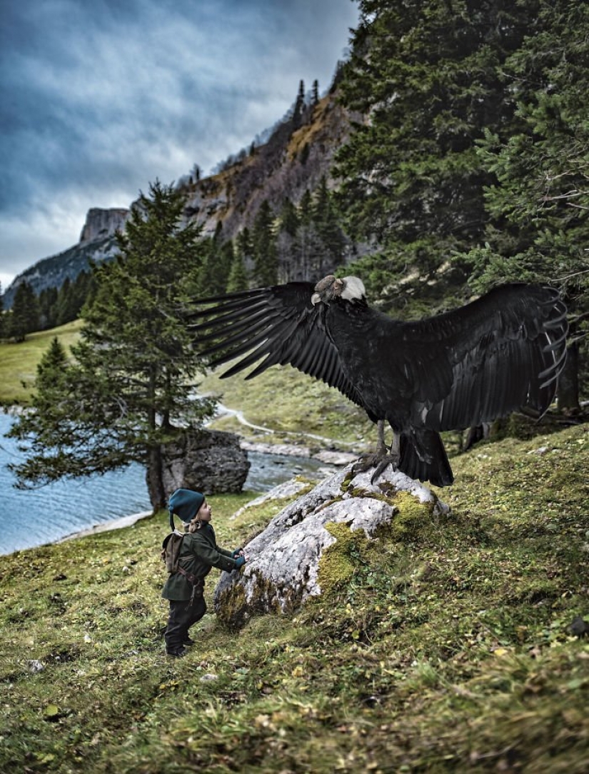 The adventures of baby in the style of pirates of the Caribbean