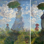 The artist adds to the classic paintings of anime characters