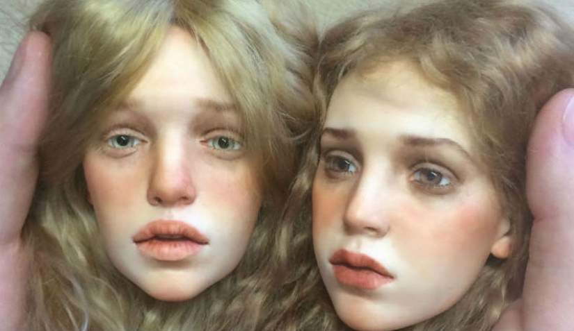 The artist creates are so realistic dolls that already goosebumps The artist creates are so realistic dolls that already goosebumps