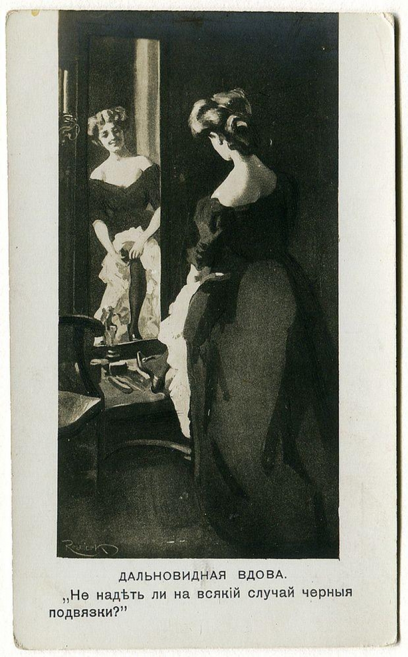 The author's collection of the strangest postcards from the past