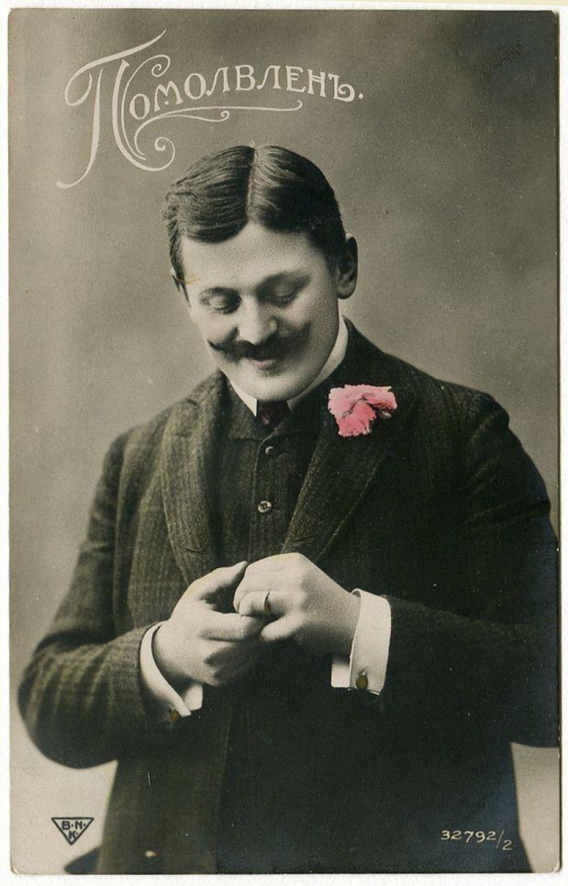 The author's collection of the strangest postcards from the past