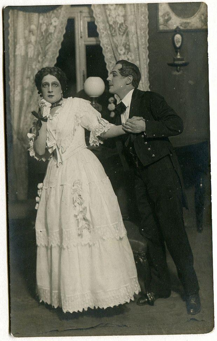 The author's collection of the strangest postcards from the past