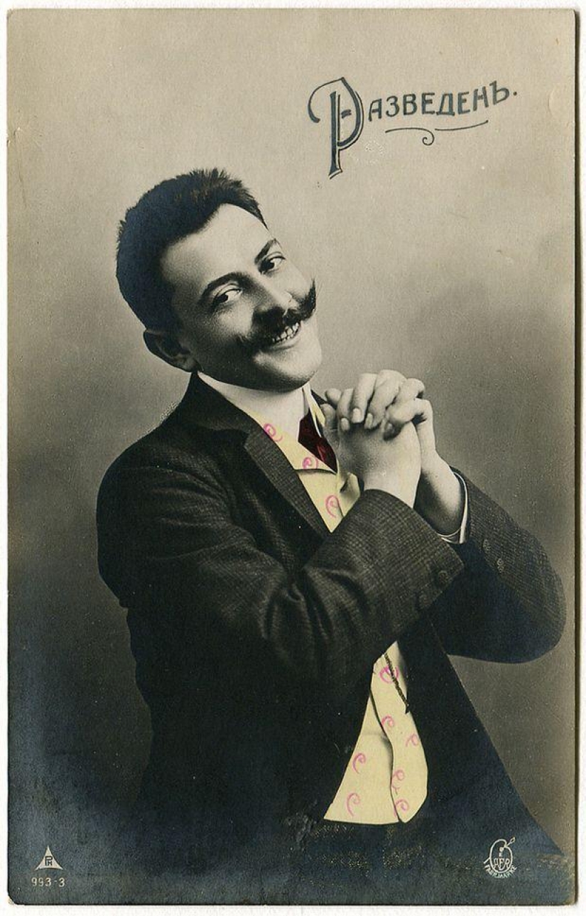 The author's collection of the strangest postcards from the past