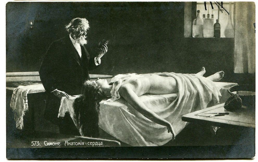 The author's collection of the strangest postcards from the past