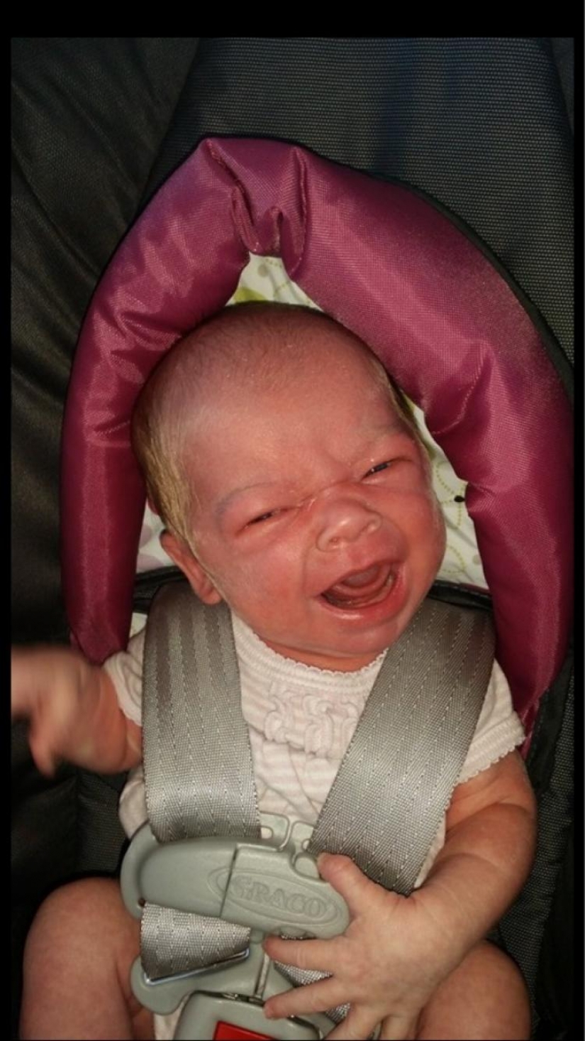 The babies look like little old men