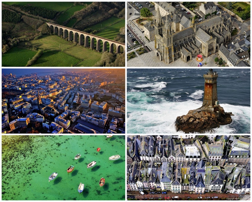 The beauty of France with altitude The beauty of France with altitude