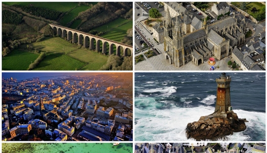 The beauty of France with altitude