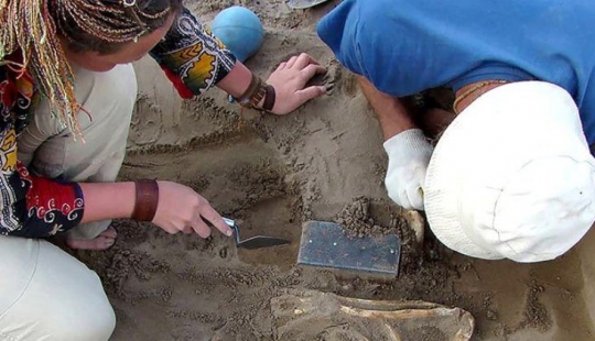 The burial age of 2100 years, the archaeologists found "Natasha from iPhone"
