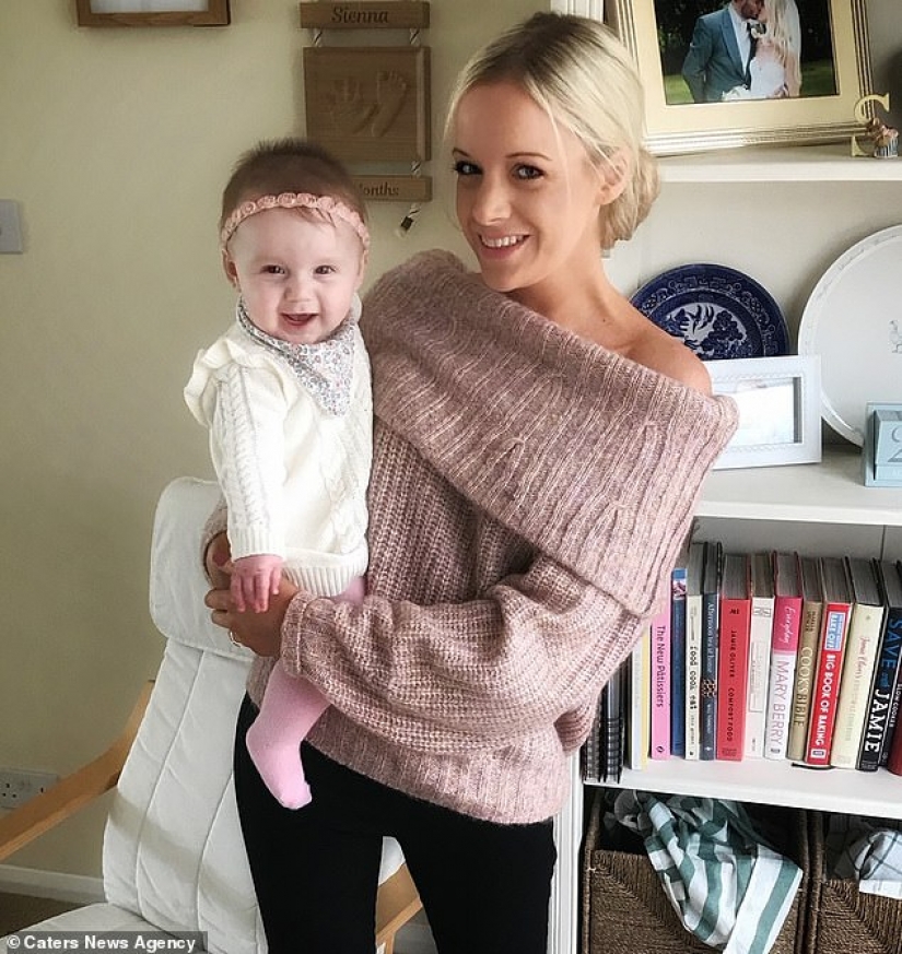 The child of a jar of mayonnaise and that the couple conceived the baby using non-traditional way