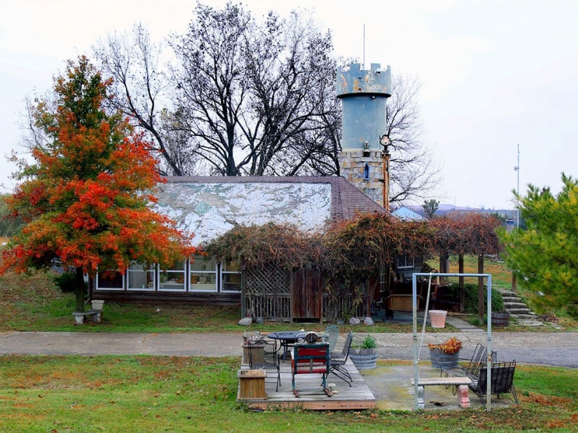 The former underground missile base turned into a luxury house and rent out on Airbnb