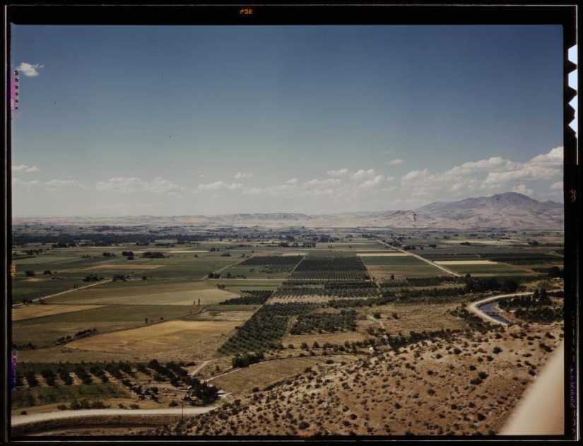 The great depression in the United States in color