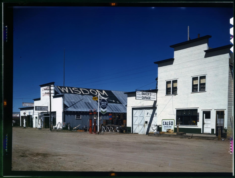 The great depression in the United States in color