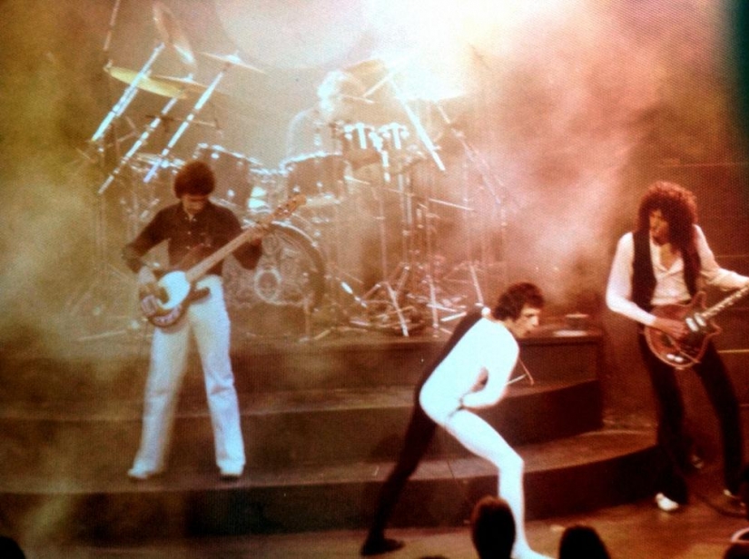 The iconic rock band Queen The iconic rock band Queen