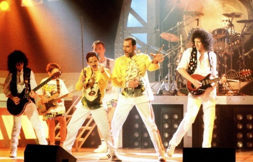 The iconic rock band Queen The iconic rock band Queen