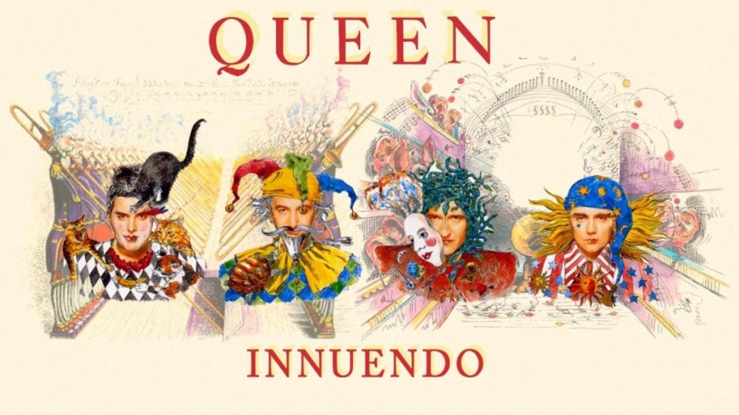 The iconic rock band Queen The iconic rock band Queen
