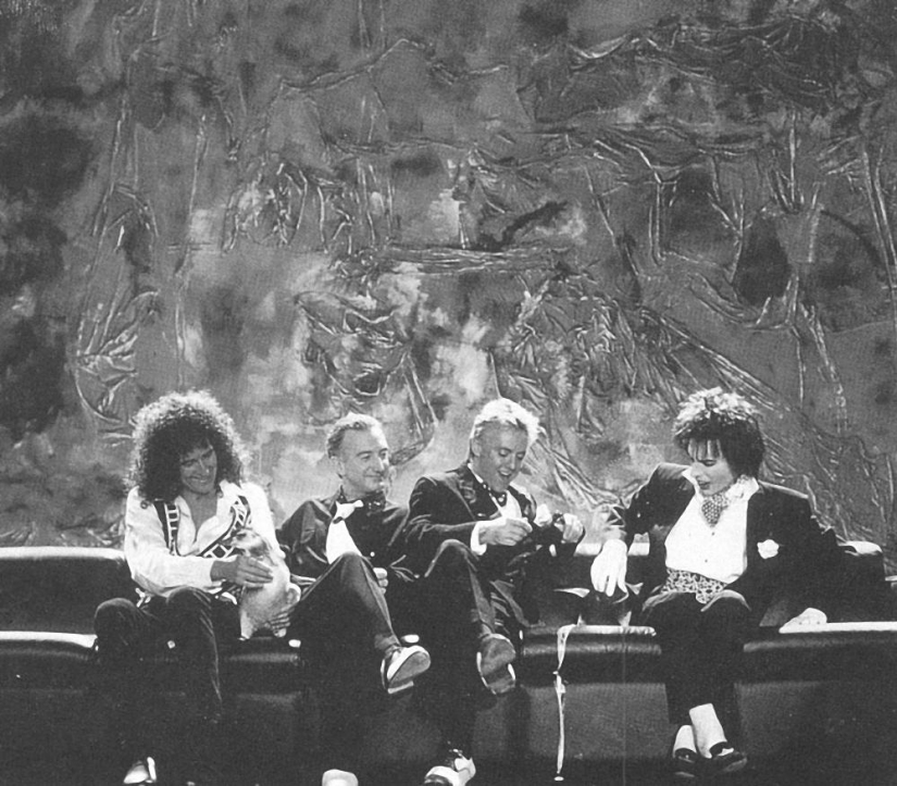The iconic rock band Queen The iconic rock band Queen