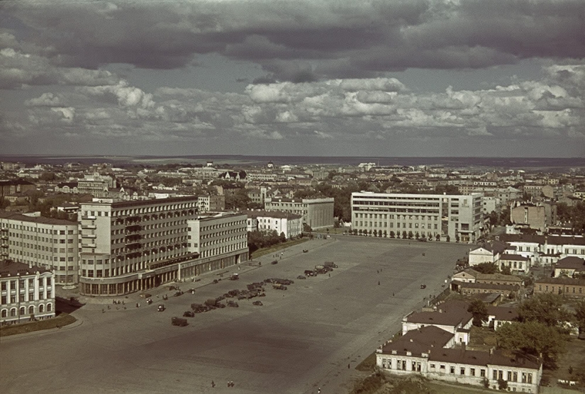 The Kharkov during the German occupation in color The Kharkov during the German occupation in color