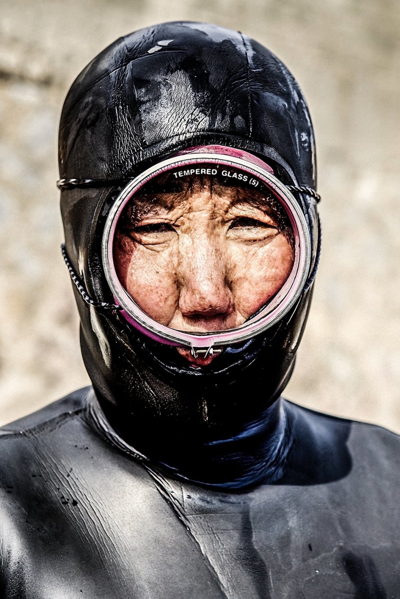 The latest generation of the Korean mermaids