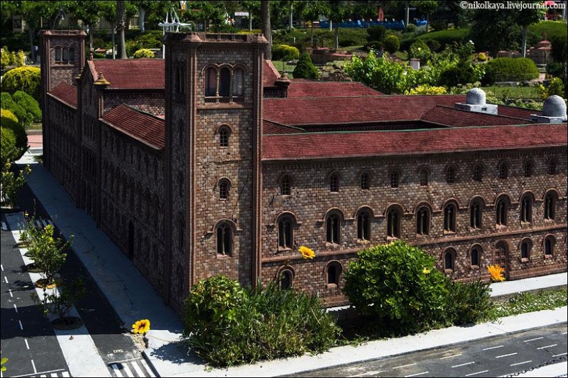 The miniature Park in Barcelona