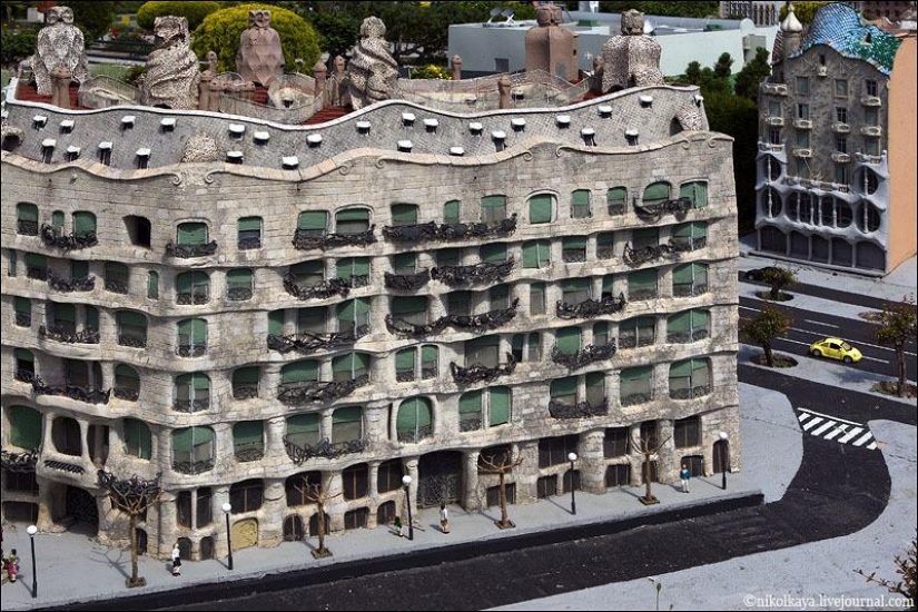 The miniature Park in Barcelona