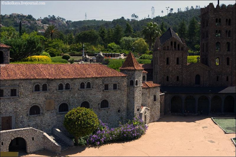 The miniature Park in Barcelona
