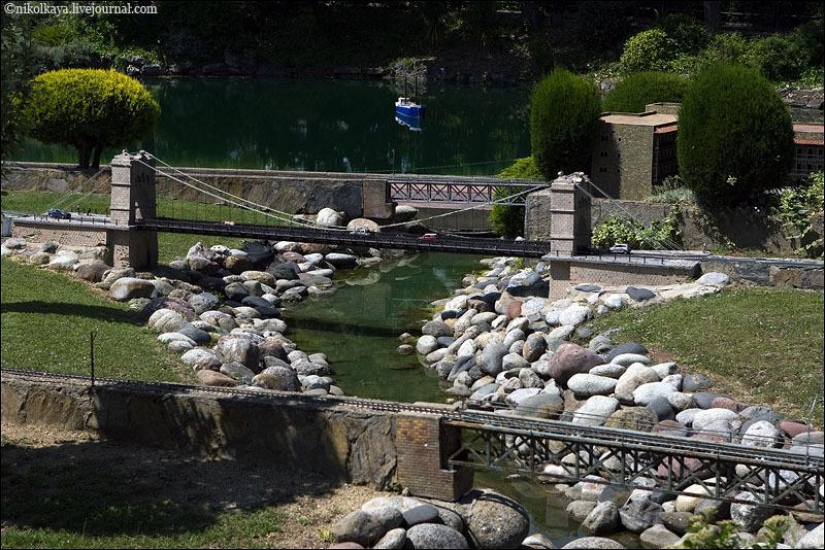 The miniature Park in Barcelona