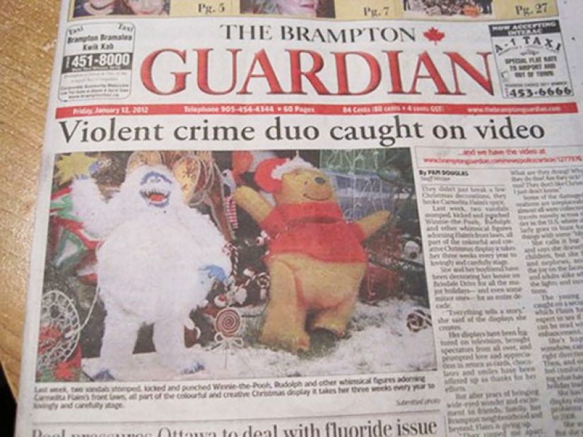 The most ridiculous failures in the history newsletter