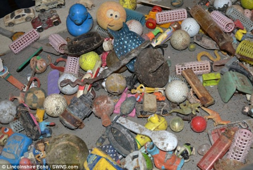 The most unexpected things that accidentally and not entirely flushed down the toilet