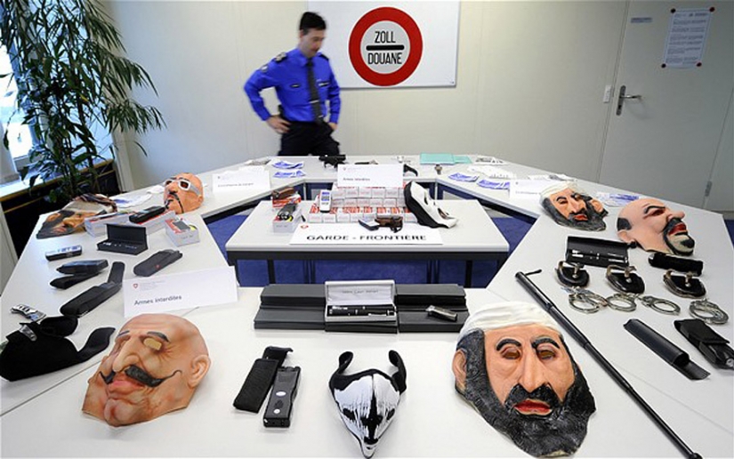 The most unusual discoveries customs officials