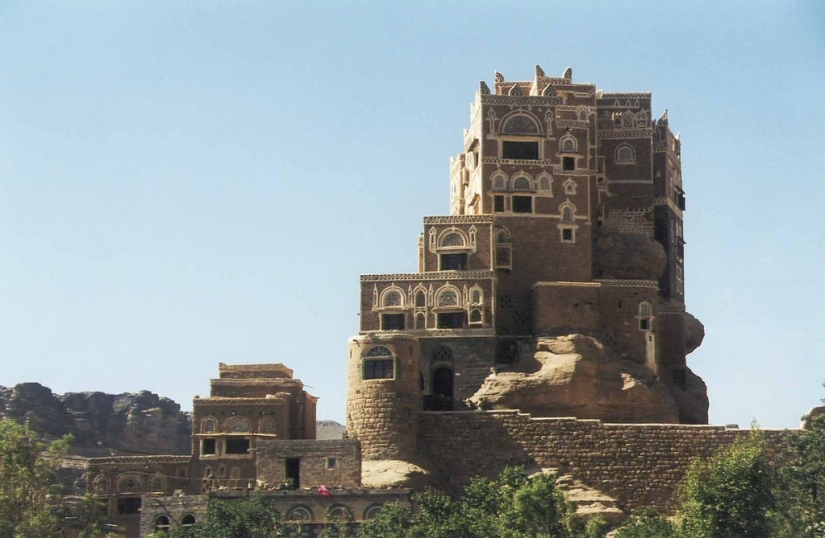 The Palace of the Imam Yahya in Yemen