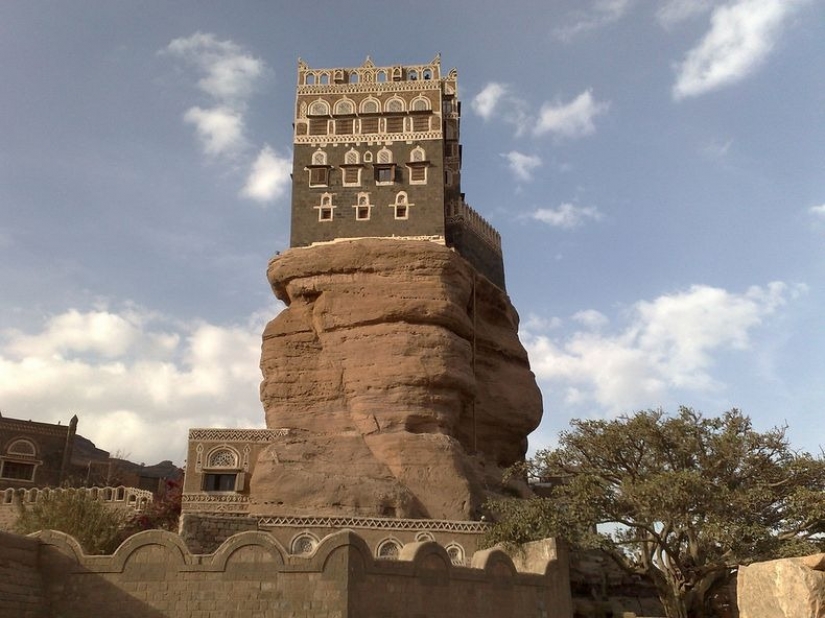 The Palace of the Imam Yahya in Yemen