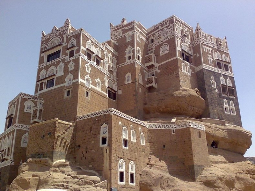 The Palace of the Imam Yahya in Yemen